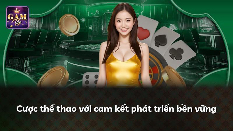 Cược thể thao với cam kết phát triển bền vững